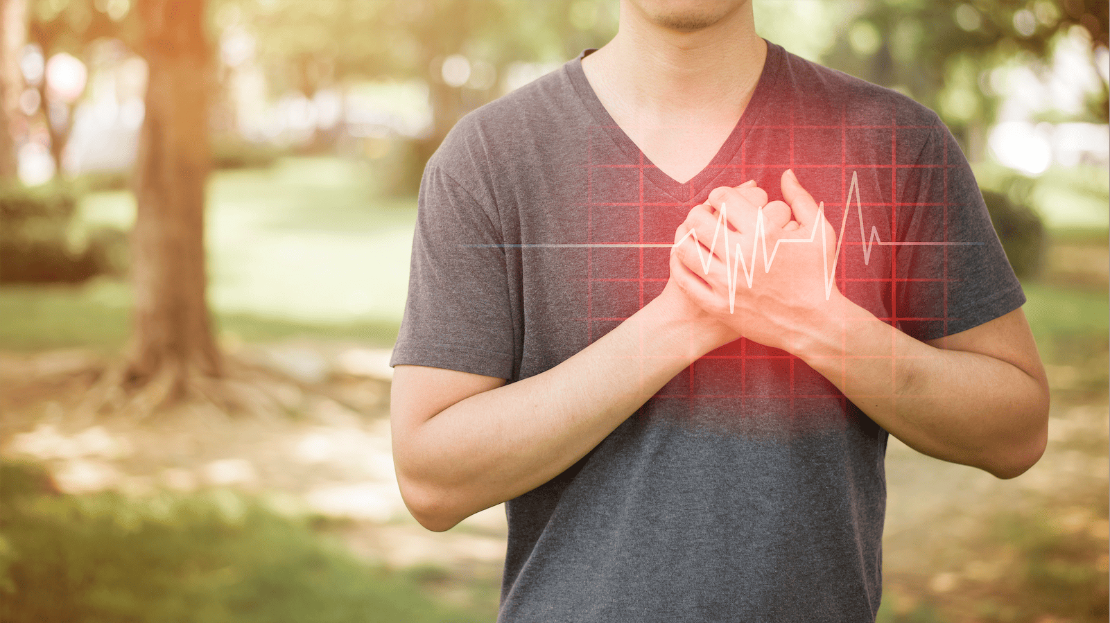 Early symptoms of cardiac arrest – chest pain, dizziness, fatigue, and heart palpitations.