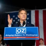 Dr. Oz appointed to a key US health position by former President Donald Trump.