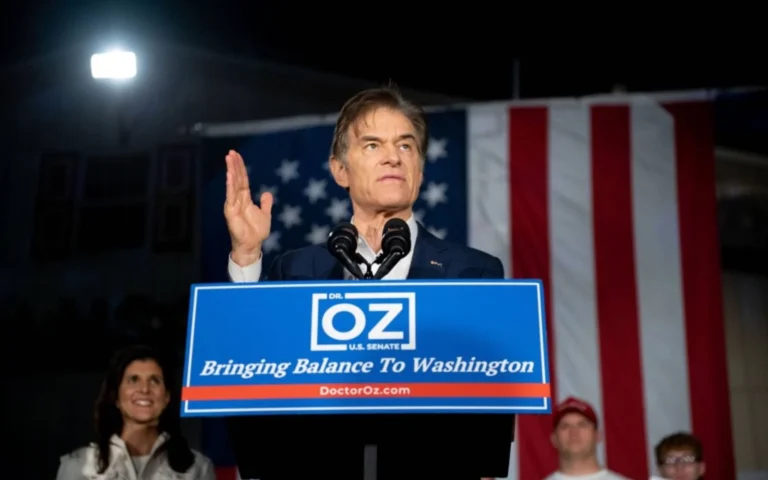 Dr. Oz appointed to a key US health position by former President Donald Trump.